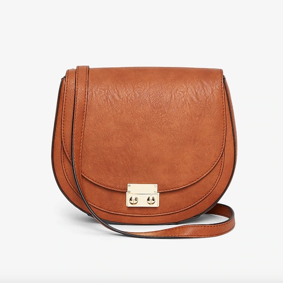 Express Handbags - NWT Express Half Moon Saddle Bag